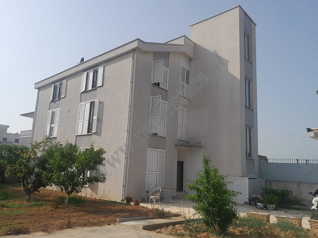 Three-story villa for rent in the Tirana-Durres highway, in Albania